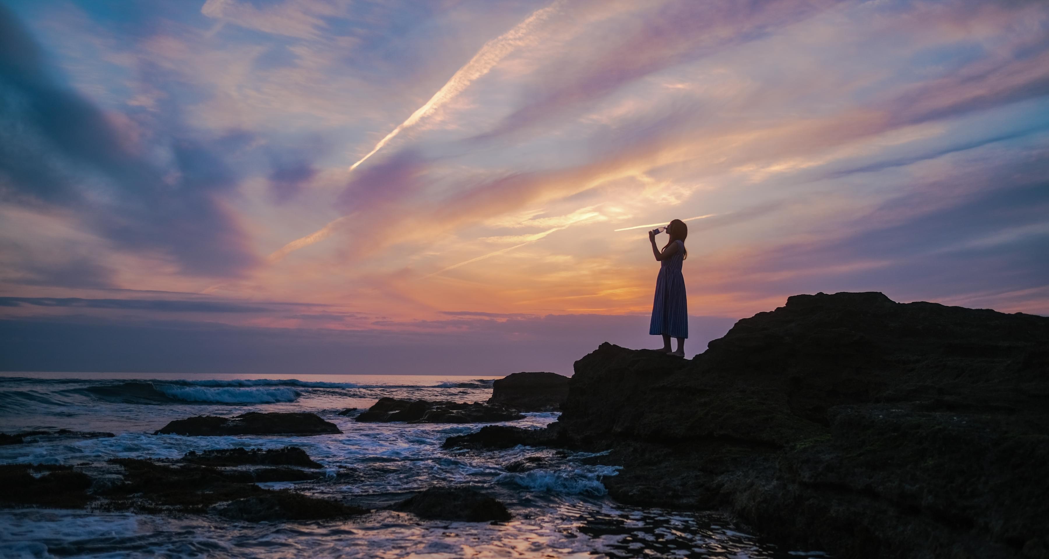 島内の朝夕フォト